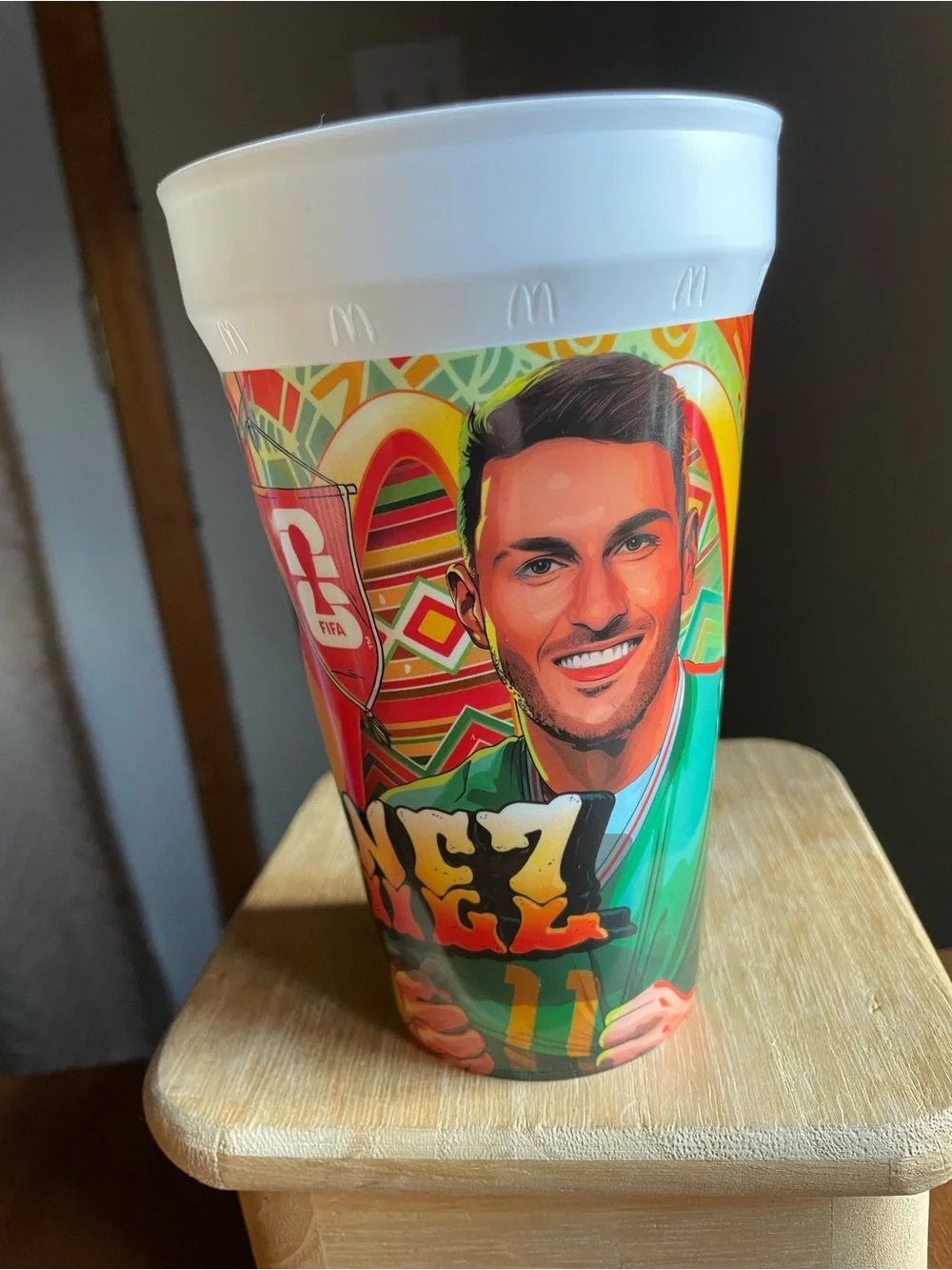 McDonalds FIFA World Cup 2026 Santiago Gimenez Bebote Mexico Collector Cup